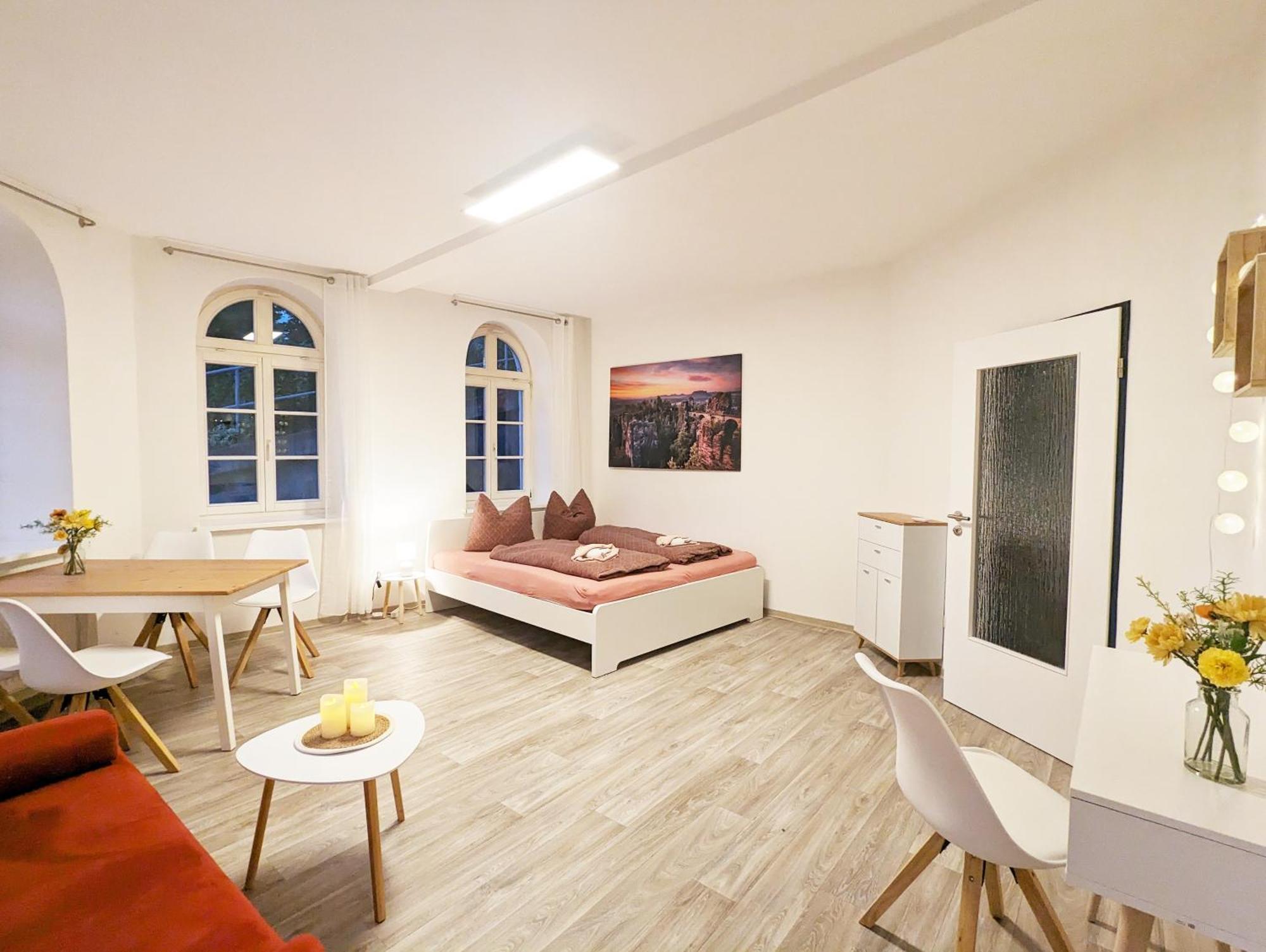 F1 - Urlaubsmagie - Helle Wohnung Mit Sauna & Pool & Whirlpool Sebnitz Εξωτερικό φωτογραφία
