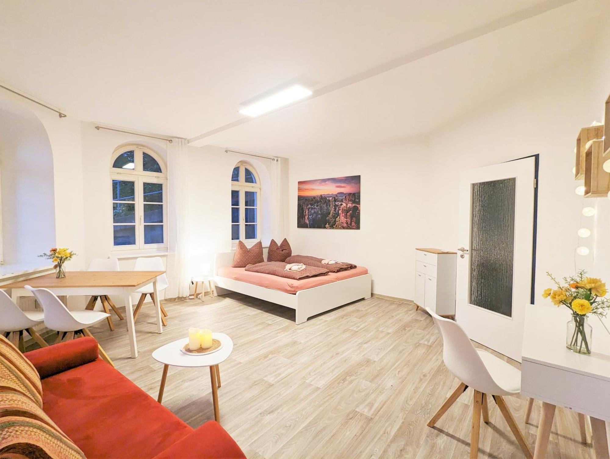 F1 - Urlaubsmagie - Helle Wohnung Mit Sauna & Pool & Whirlpool Sebnitz Εξωτερικό φωτογραφία