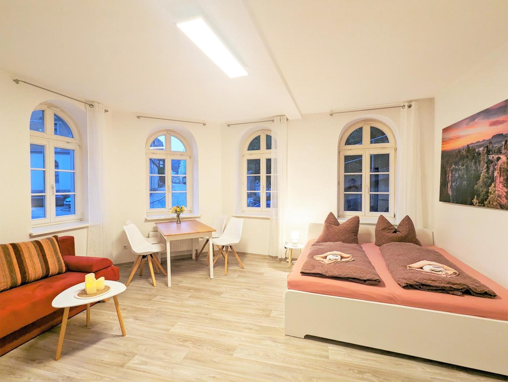 F1 - Urlaubsmagie - Helle Wohnung Mit Sauna & Pool & Whirlpool Sebnitz Εξωτερικό φωτογραφία