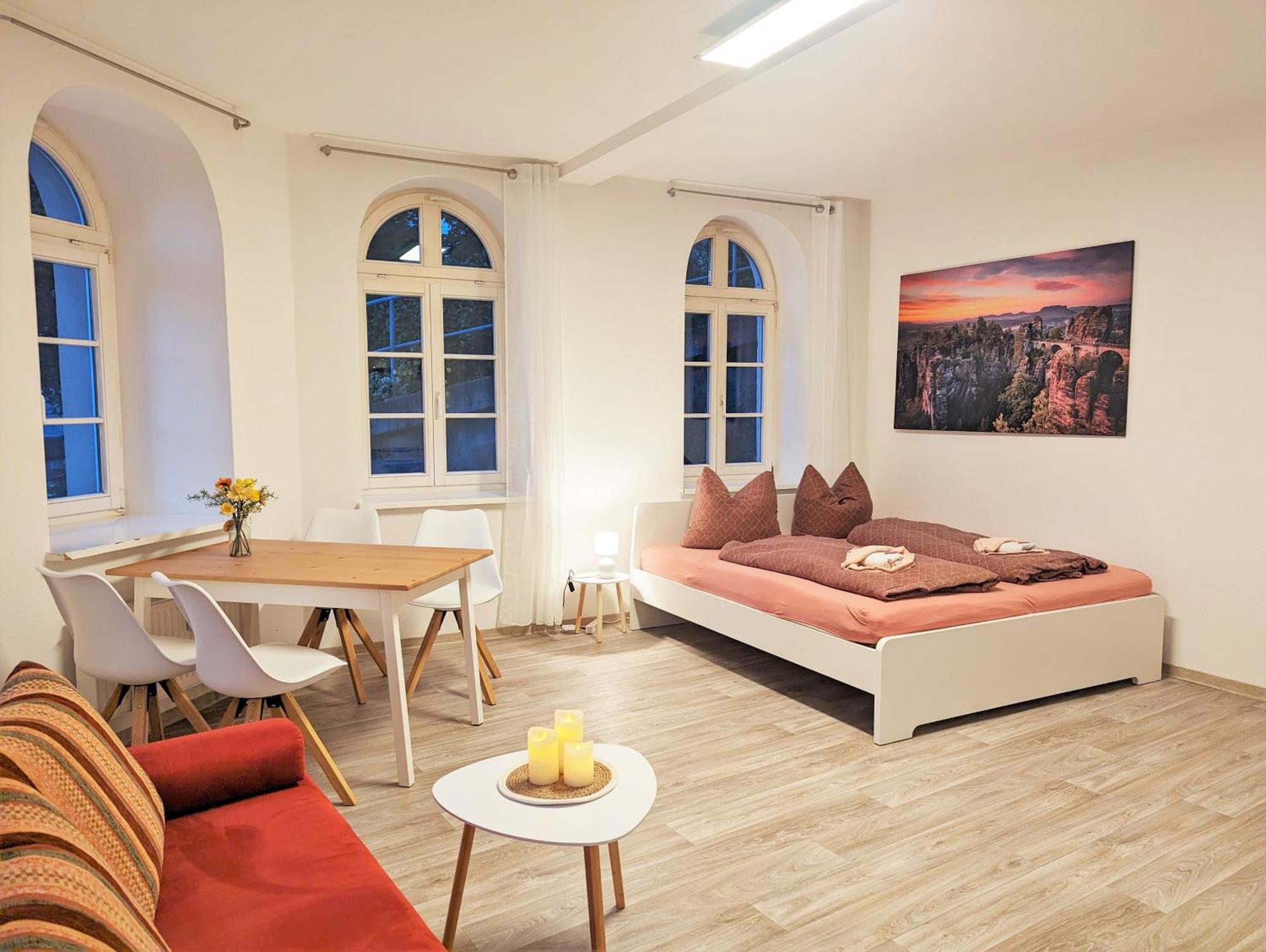 F1 - Urlaubsmagie - Helle Wohnung Mit Sauna & Pool & Whirlpool Sebnitz Εξωτερικό φωτογραφία
